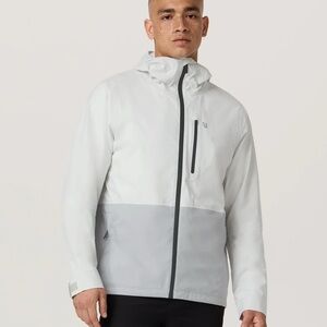 BNWT VUORI Oahu Col: salt/storm Rain Jacket size L $238